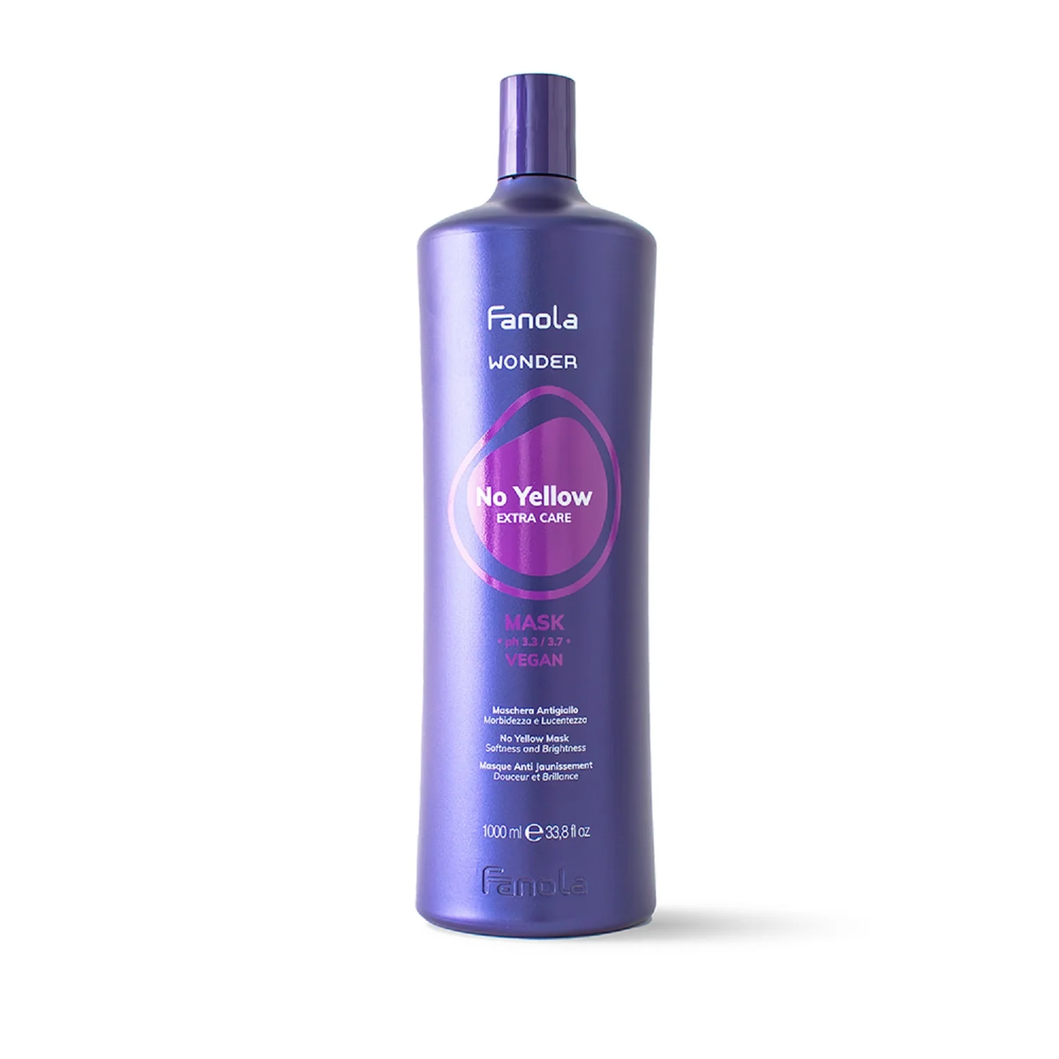 Fanola Wonder No Yellow Shampoo 1000ml - Image 2