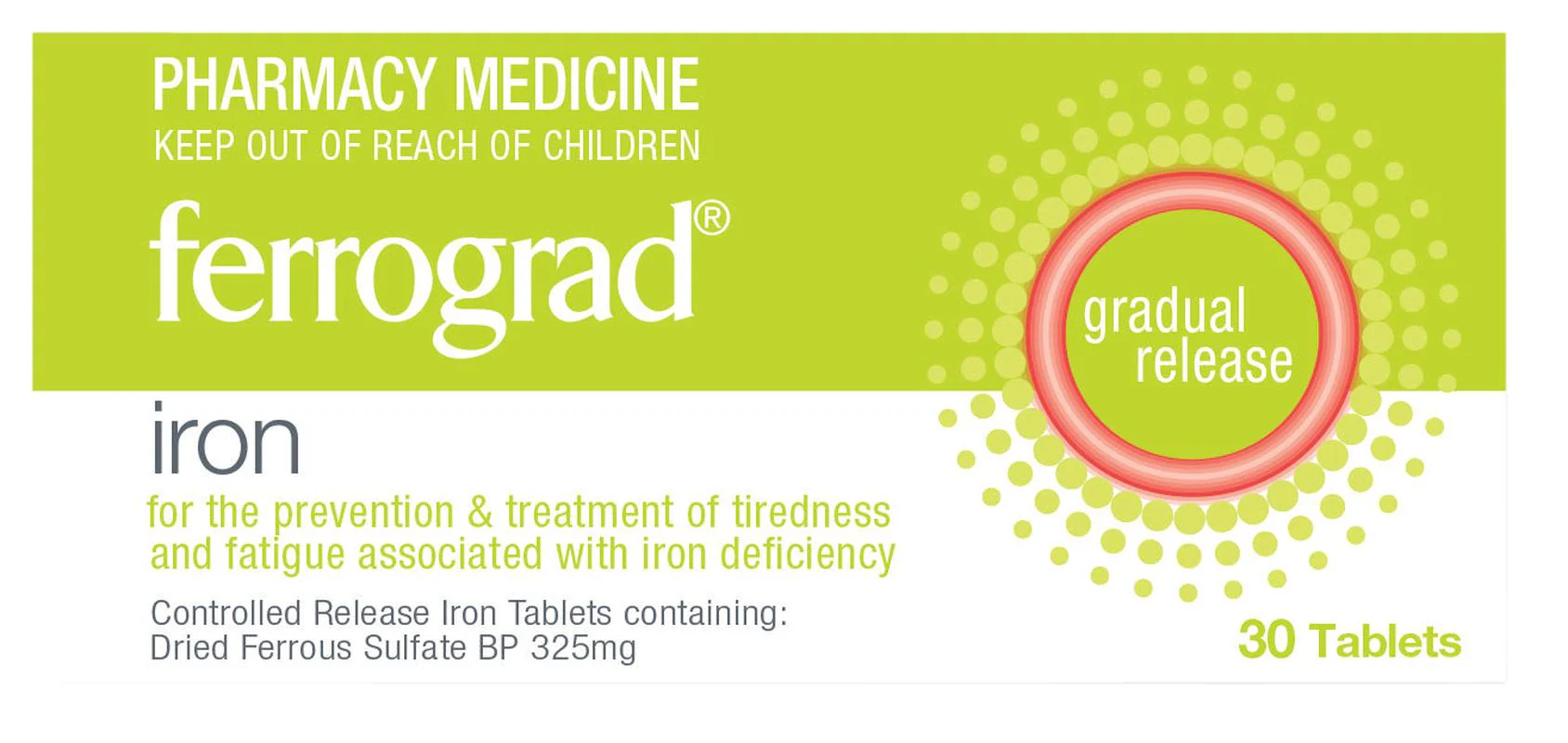 Ferrograd Iron Tablets 30s - Image 2