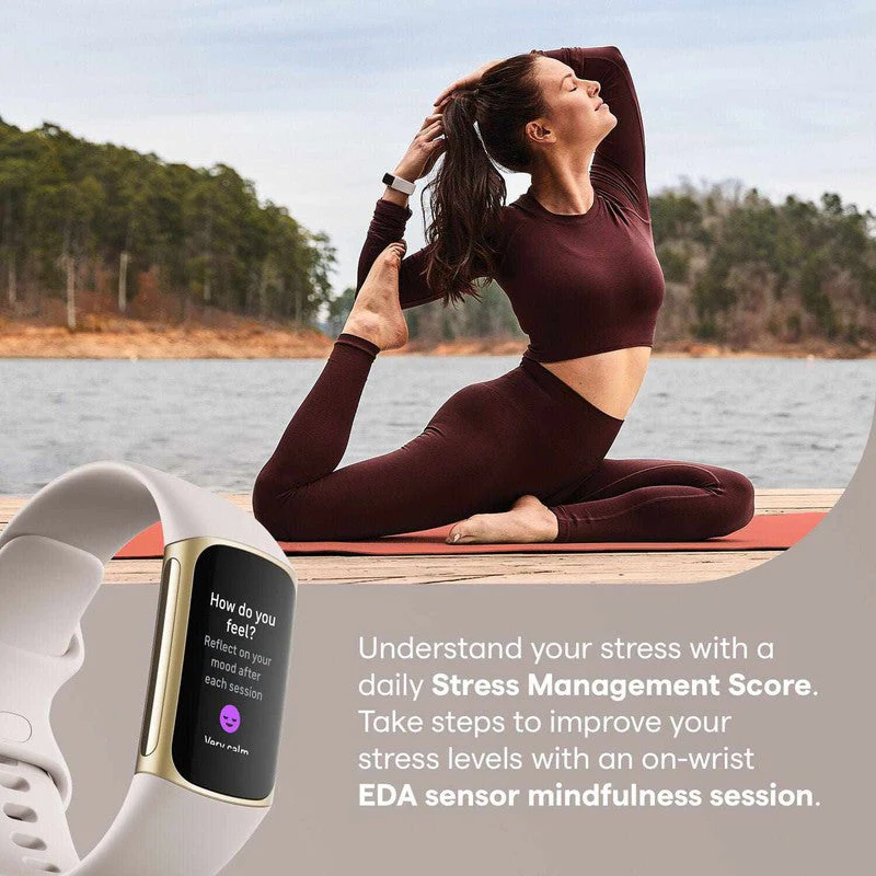 Fitbit Charge 5 White/Gold - Image 5