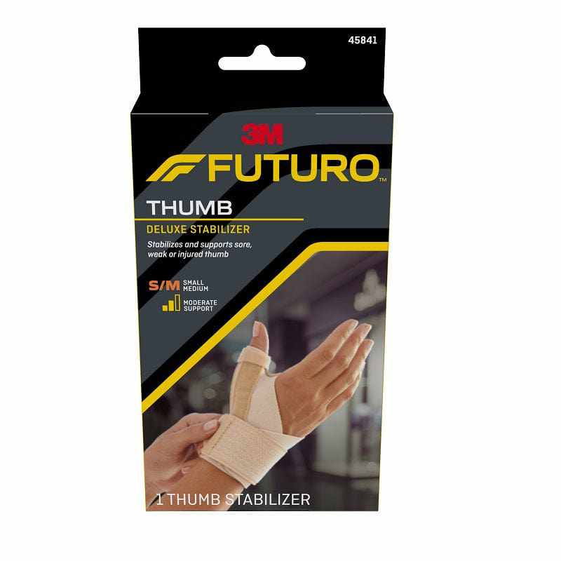 Futuro Deluxe Thumb Stabiliser Black Large/Extra Large