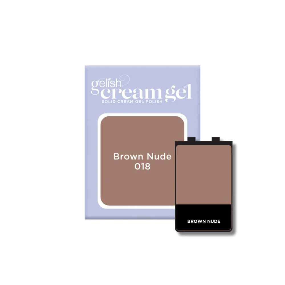 Gelish Cream Gel Individual Pods Brown Nude 3.7g - Image 2