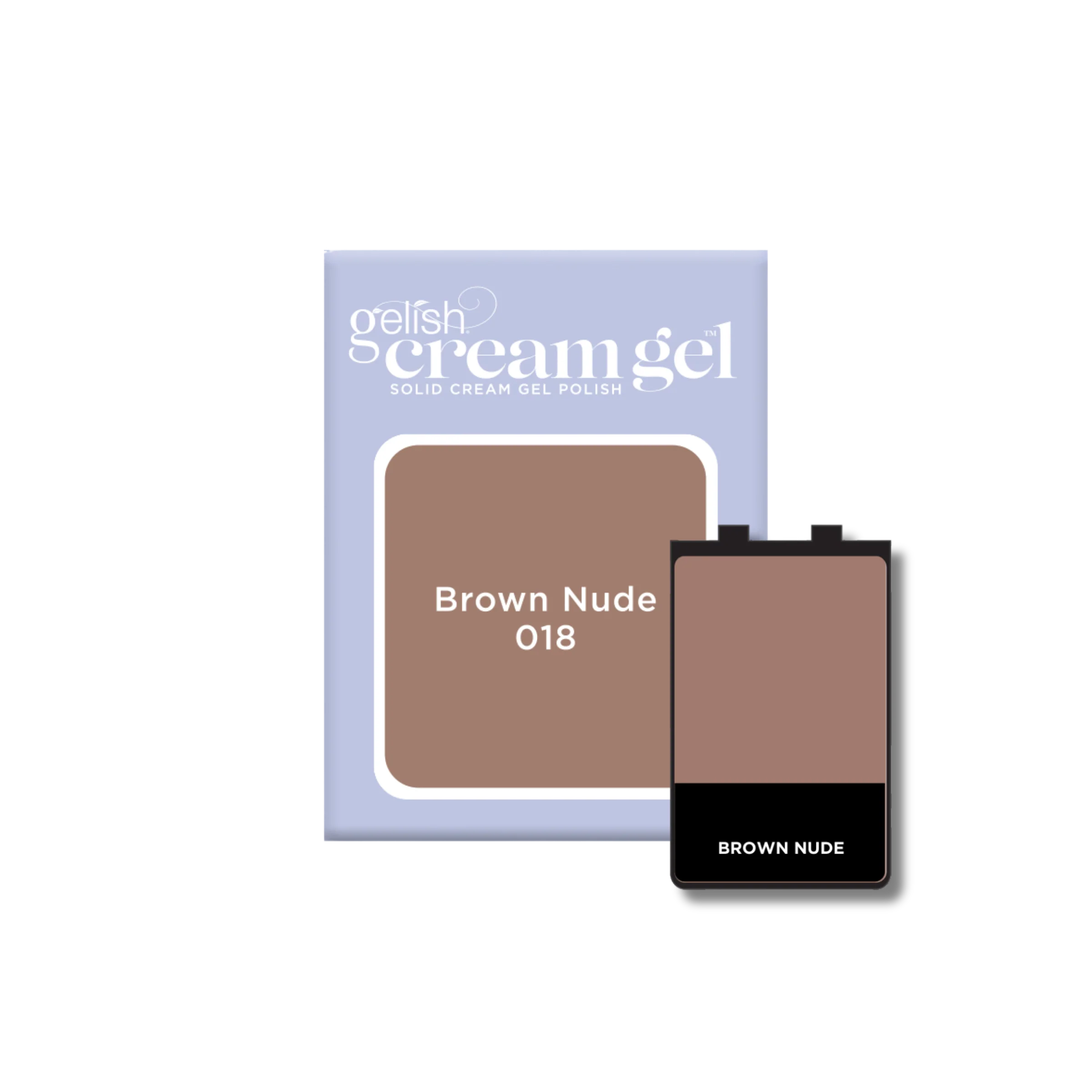 Gelish Cream Gel Individual Pods Brown Nude 3.7g - Image 3