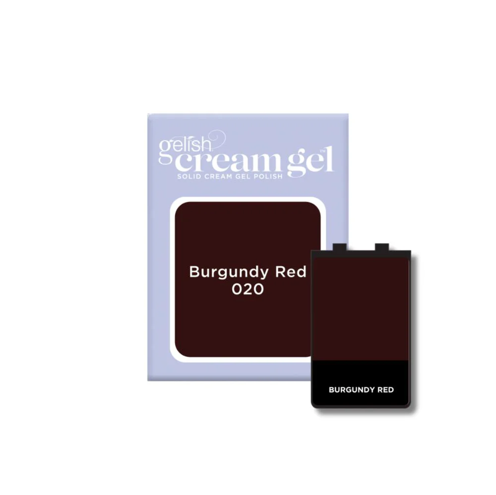 Gelish Cream Gel Individual Pods Burgundy Red 3.7g - Image 2