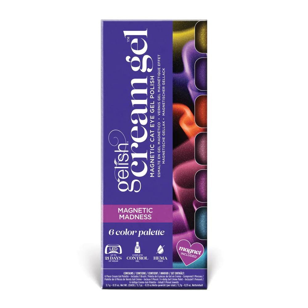 Gelish Cream Gel Solid Cream Gel Polish Magnetic Madness 4.7g - Image 3
