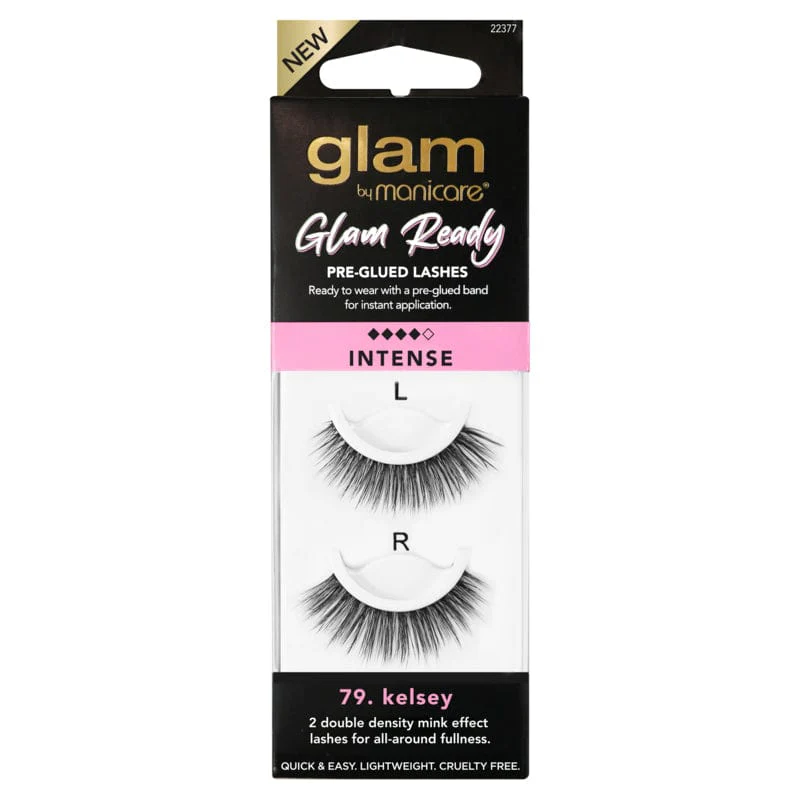 Glam by Manicare Glam Ready Pre-Glued Lashes - Intense 79. kelsey - Image 2