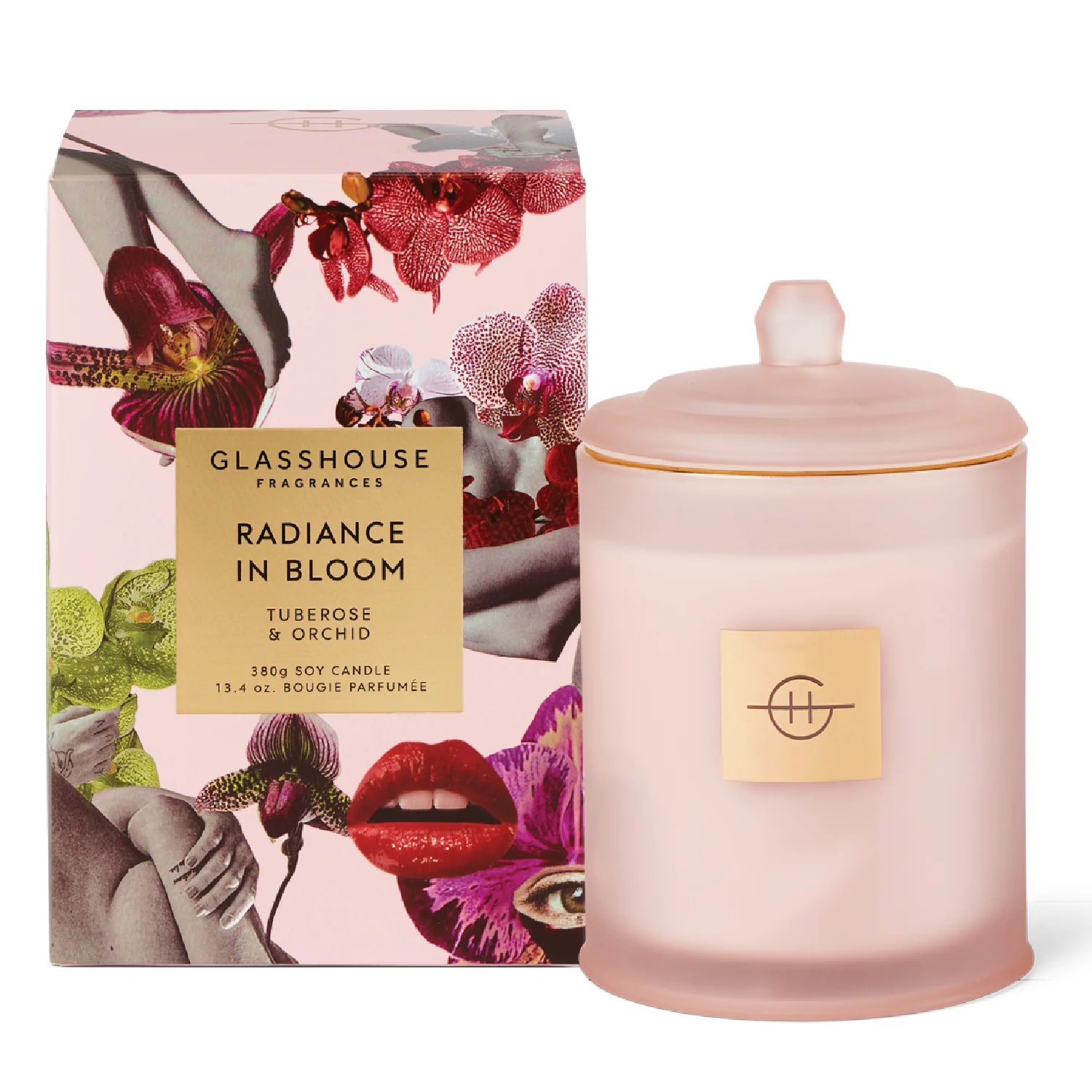 Glasshouse Candle Radiance in Bloom 380g