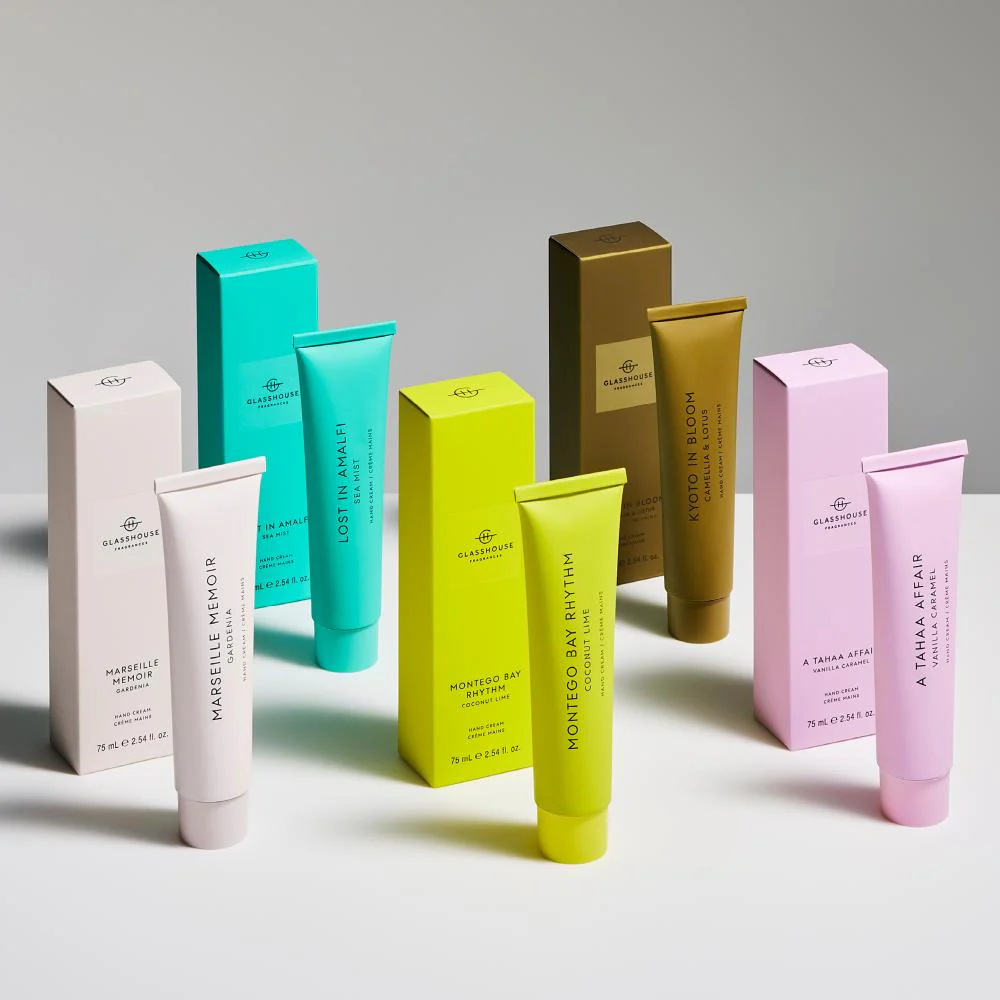 Glasshouse Hand Cream Lost In Amalfi 75ml - Image 4