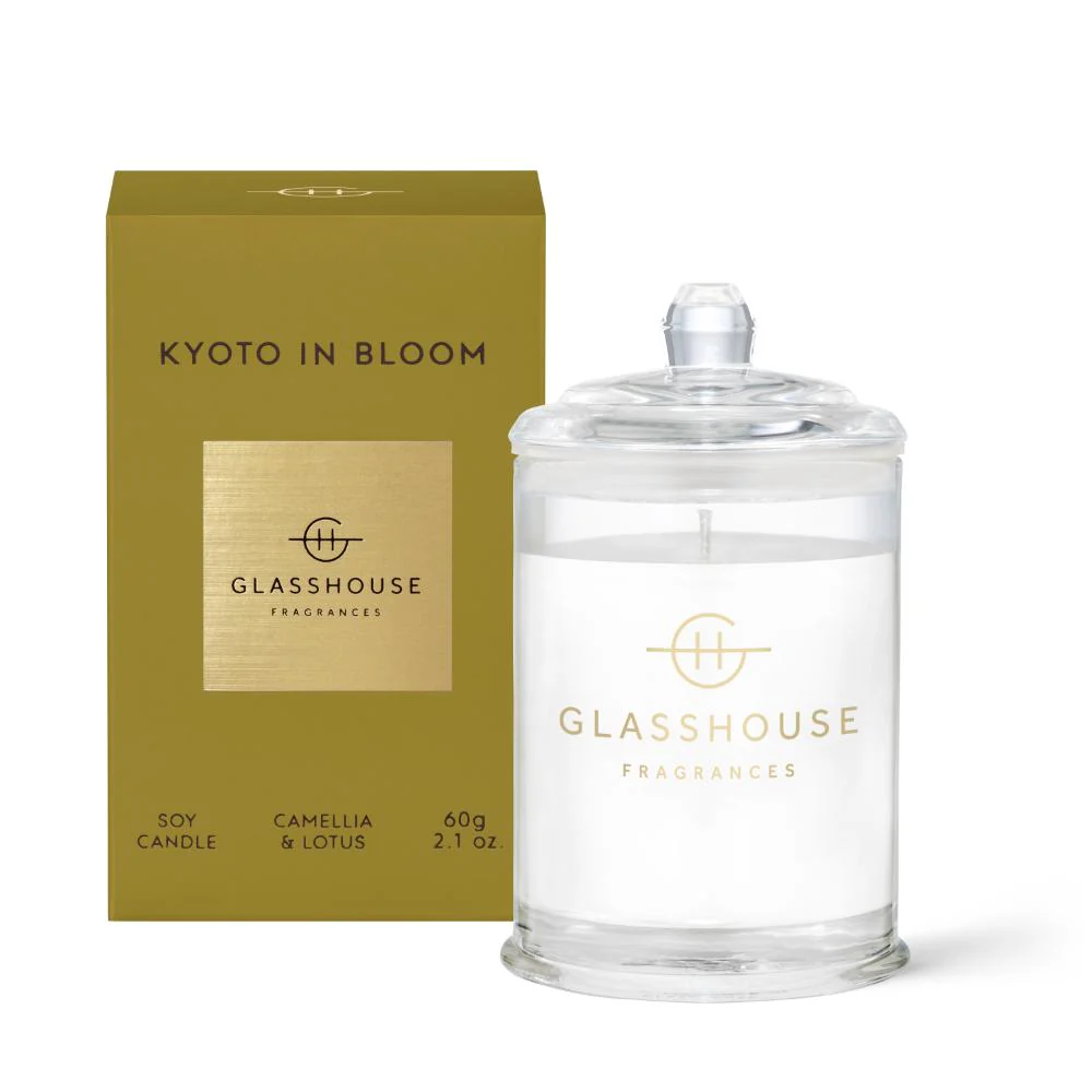 Glasshouse Kyoto in Bloom Candle 60g