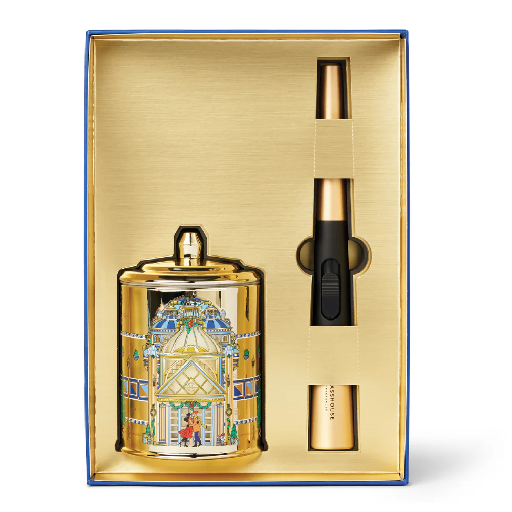 Glasshouse Midnight in Milan Candle and Lighter Gift Set 2pcs - Image 3