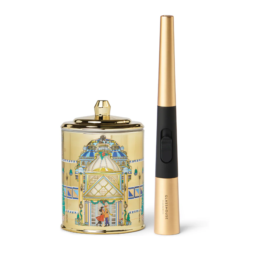 Glasshouse Midnight in Milan Candle and Lighter Gift Set 2pcs - Image 4
