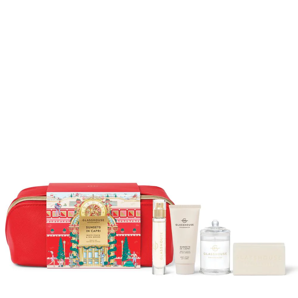 Glasshouse Sunsets in Capri Fragrance Travel Set 5pcs - Image 2