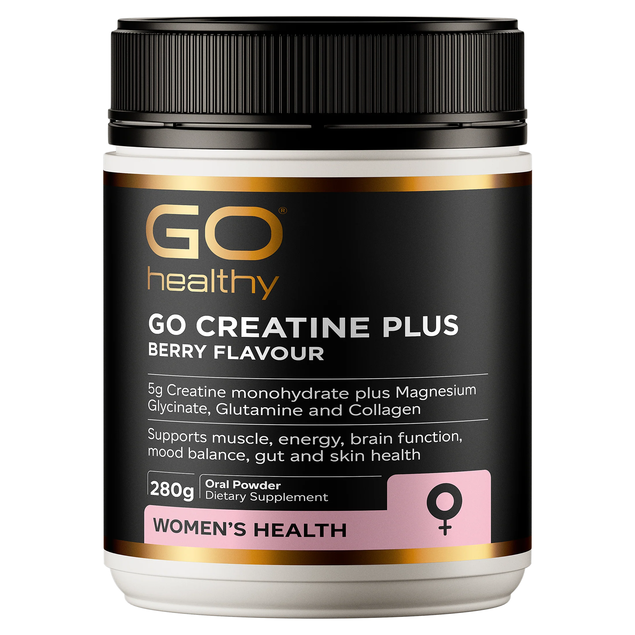 GO Healthy Creatine Plus Berry Powder 280g - Image 3