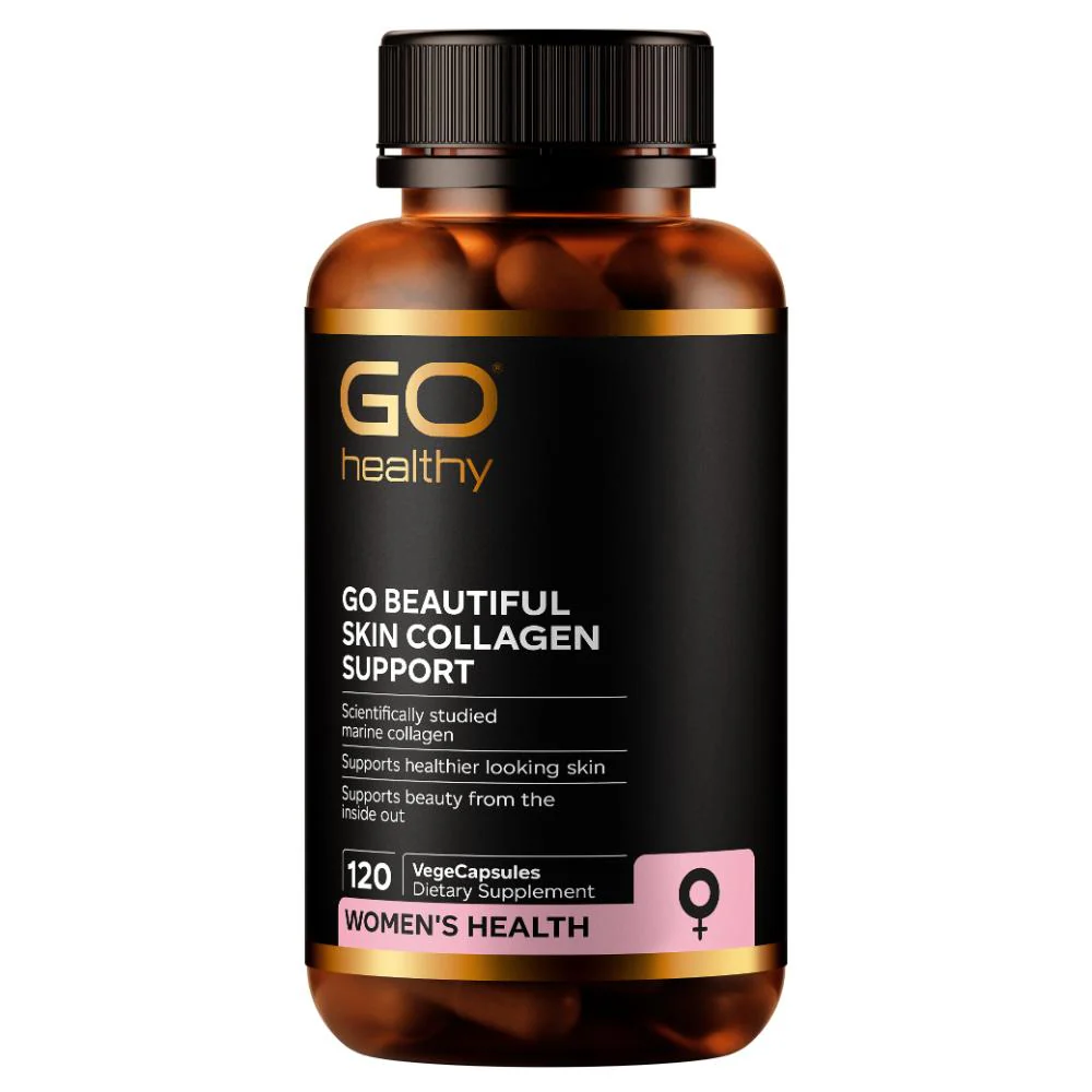 GO Healthy GO Beautiful Skin Collagen Support VegeCapsules 120s - Image 4
