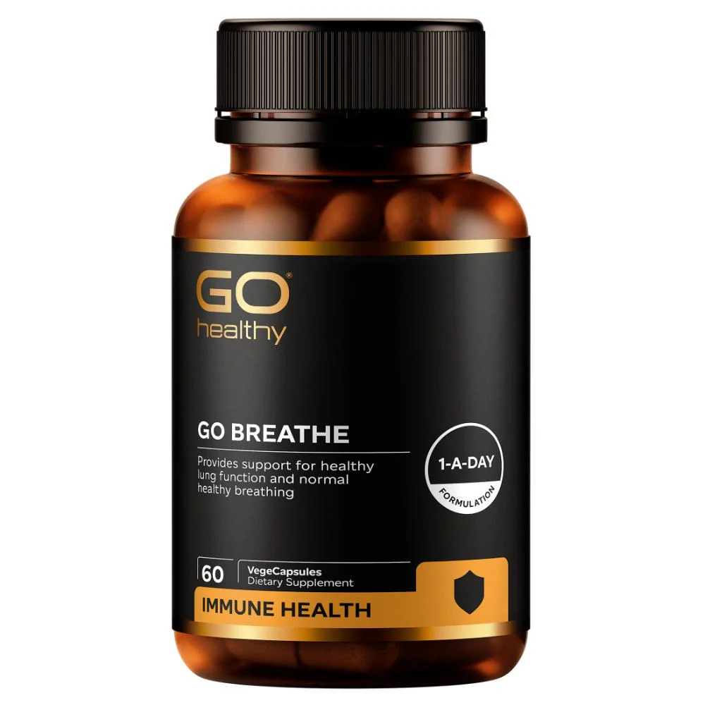 GO Healthy GO Breathe VegeCapsule 60s - Image 6