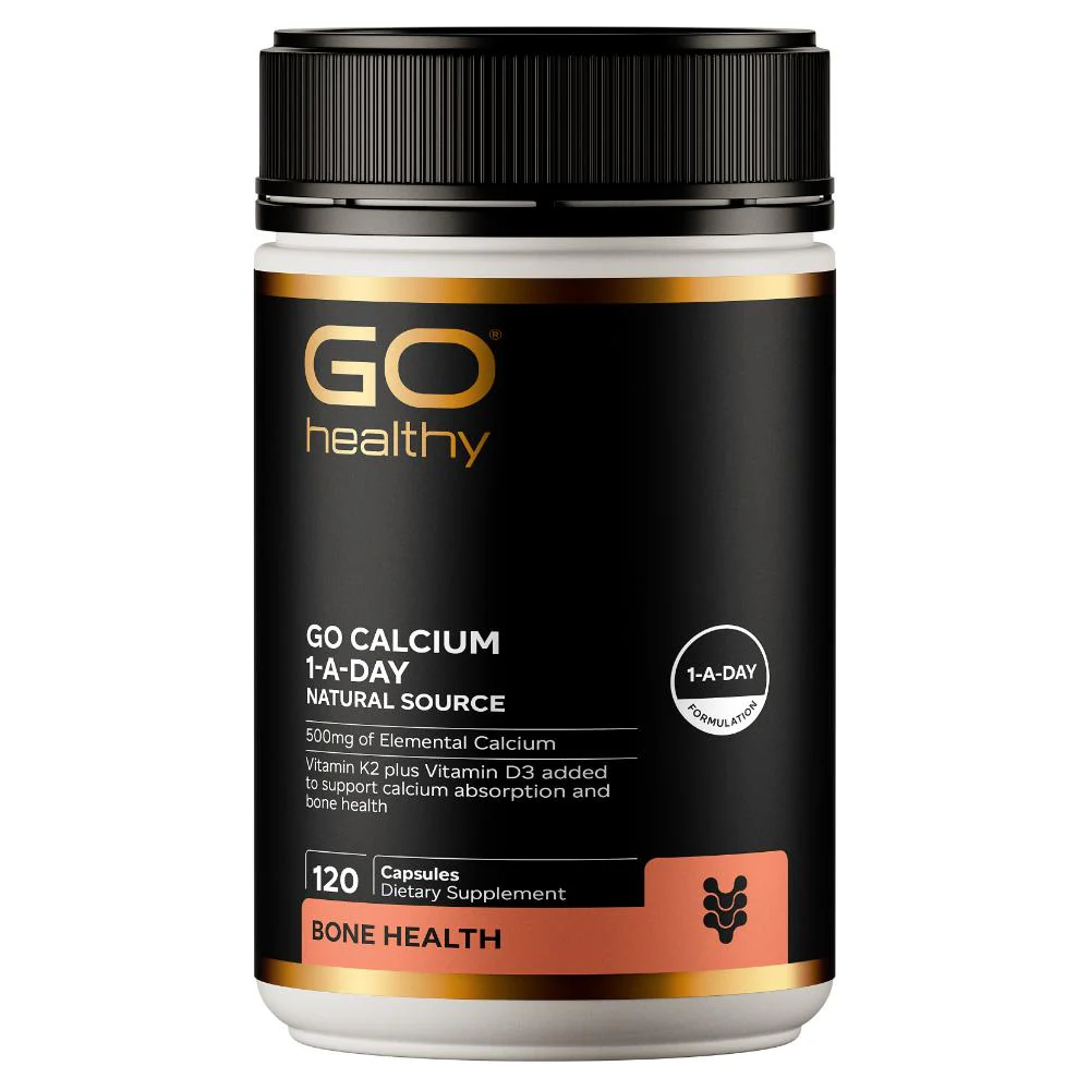 GO Healthy GO Calcium 1-A-Day Capsules 120s - Image 3