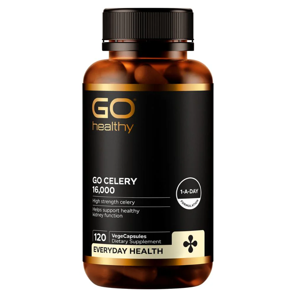 GO Healthy GO Celery 16,000mg VegeCapsules 120s