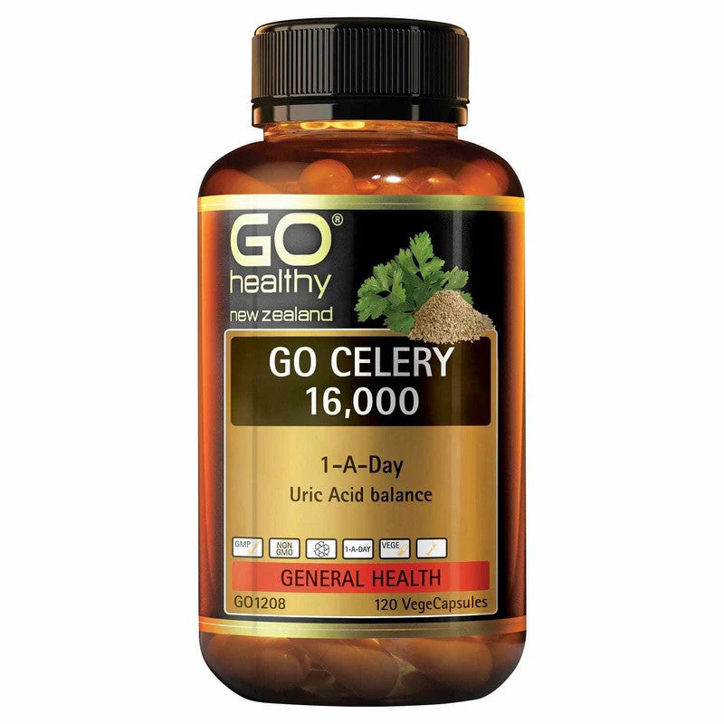 GO Healthy GO Celery 16,000mg VegeCapsules 120s - Image 2