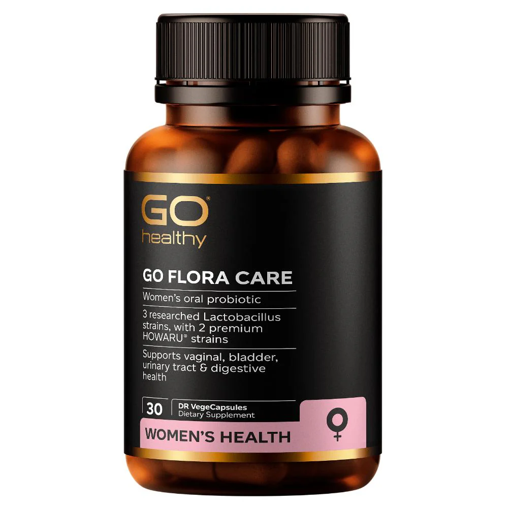 GO Healthy GO Flora Repair VegeCapsules 30s
