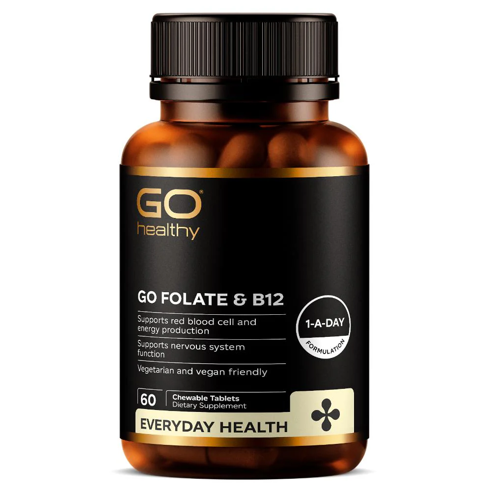 GO Healthy GO Folate & B12 60s - Image 2