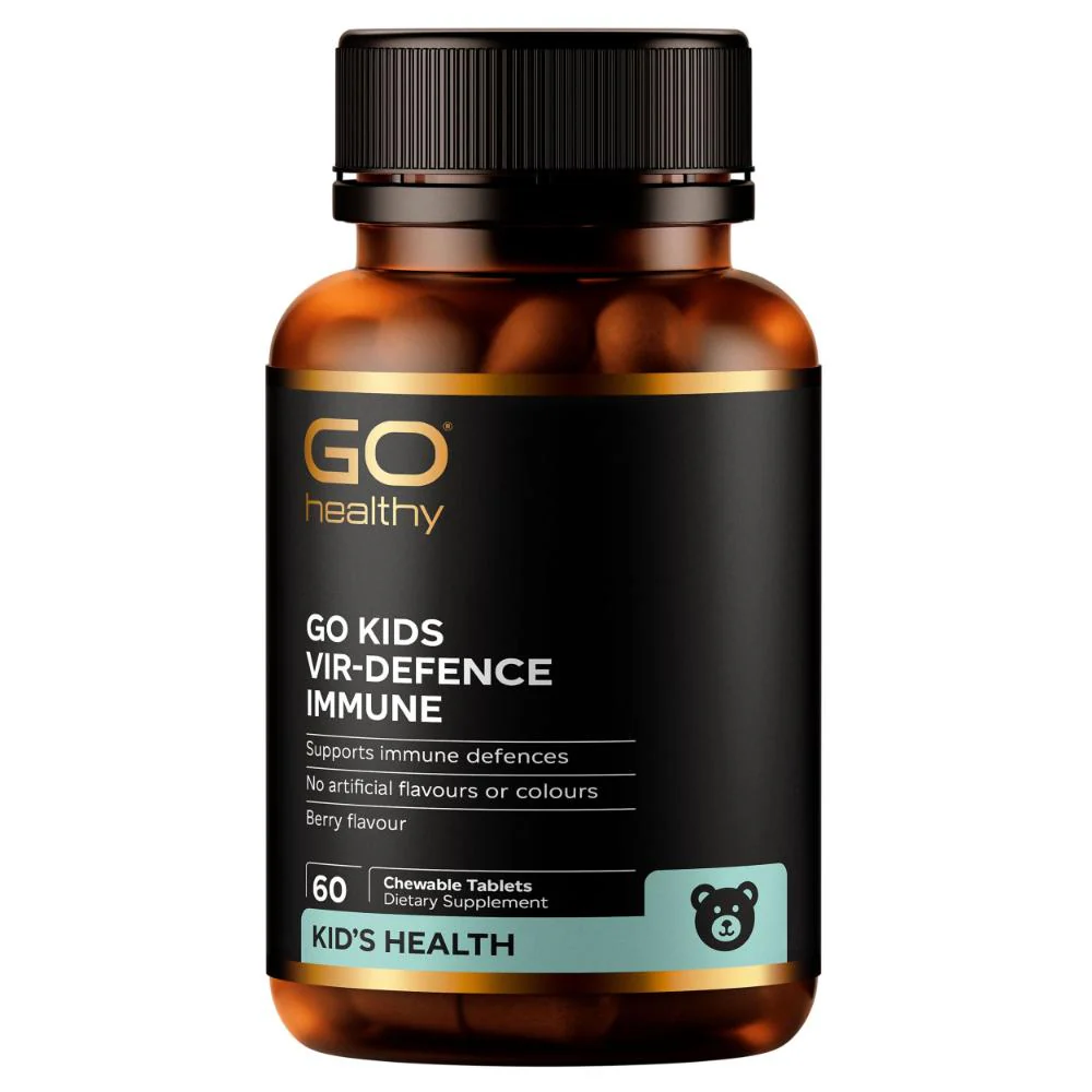GO Healthy GO Kids Vir-Defence Immune Chewable Tablets 60s
