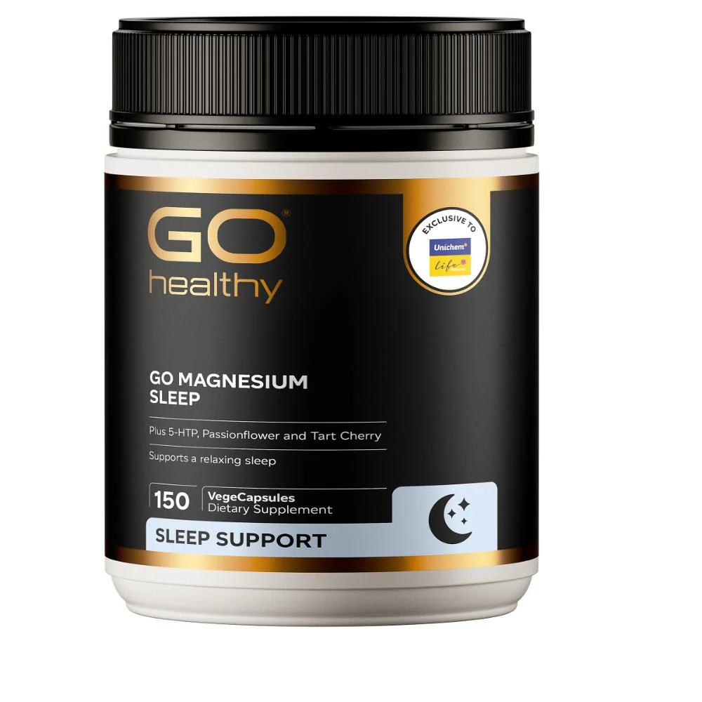 GO Healthy GO Magnesium Sleep Capsules 150s