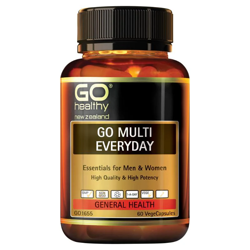 GO Healthy GO Multi Everyday VegeCapsules 60s - Image 2