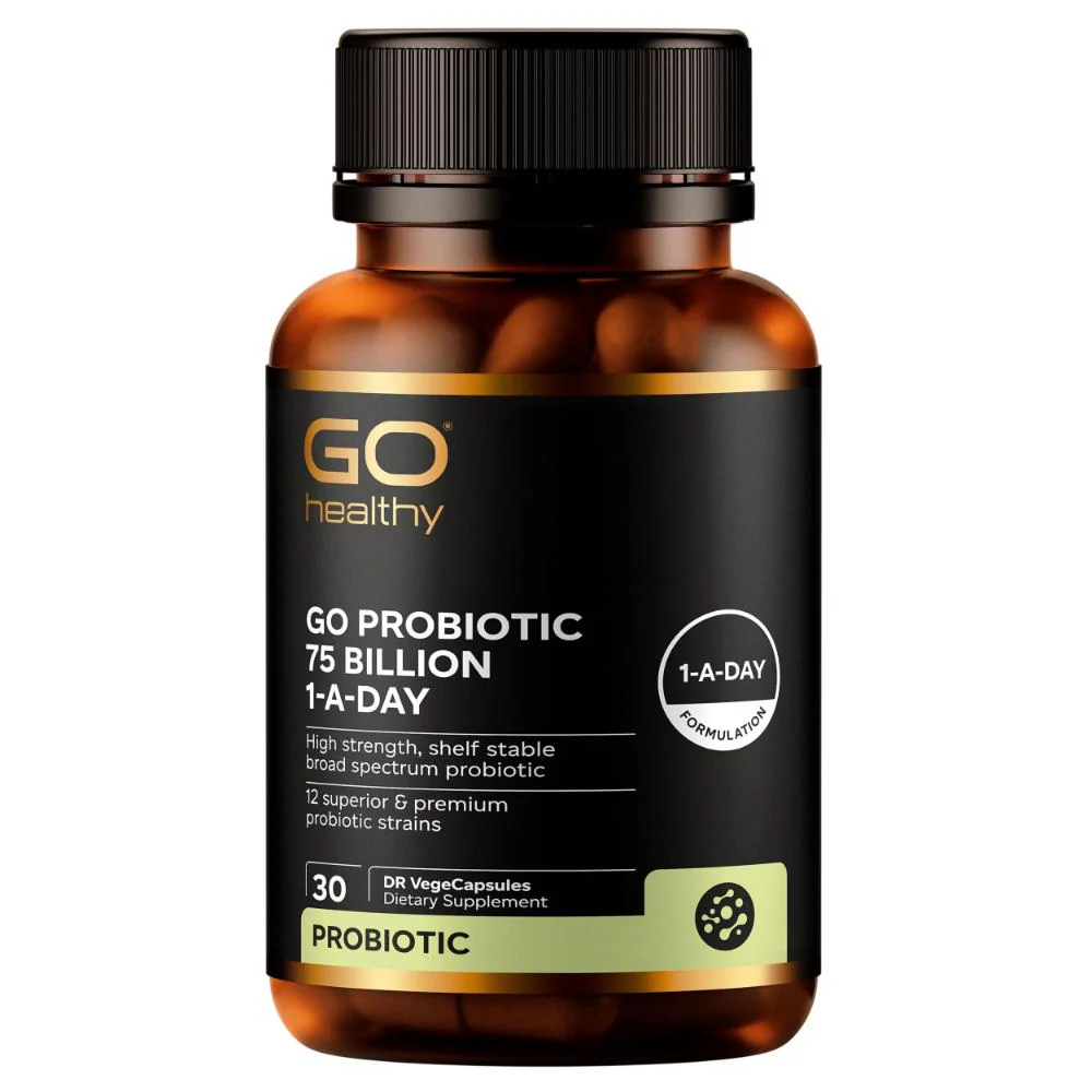 GO Healthy GO Probiotic 75 Billion 1-A-Day VegeCapsules 30s - Image 4