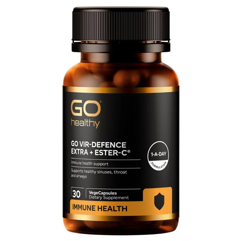 GO Healthy GO Vir-Defence Extra + Ester-C Vege Capsules 30s - Image 5