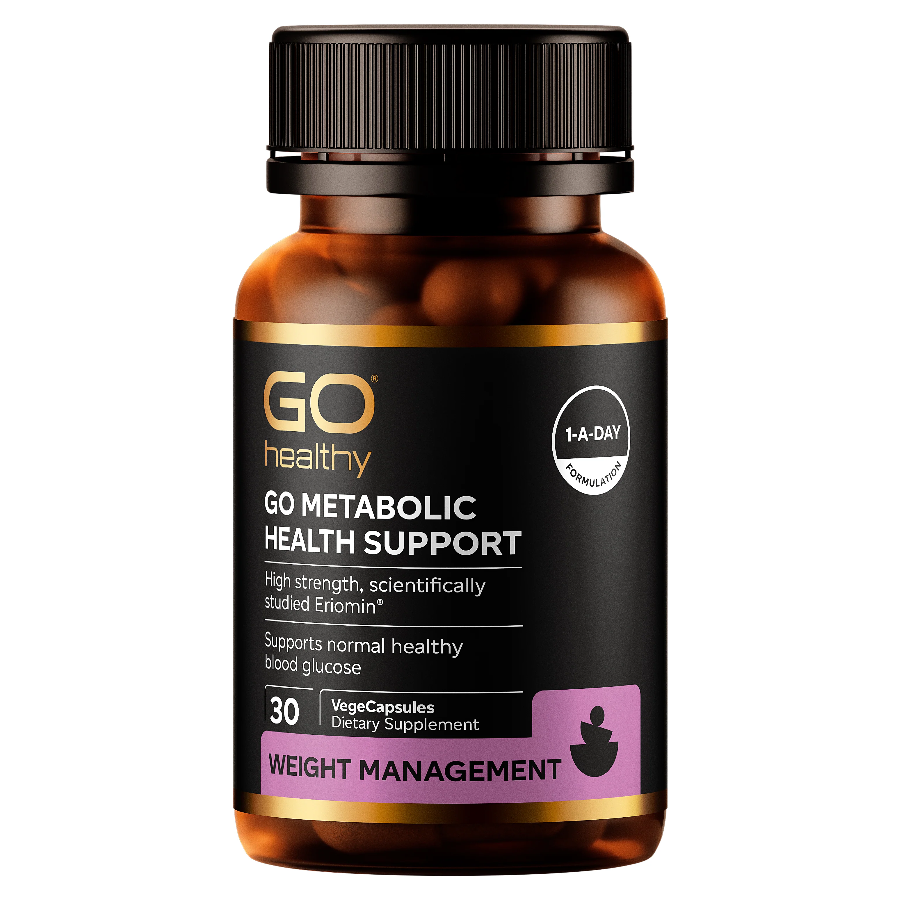 GO Healthy GO Metabolic Health Support VegeCapsules 30s