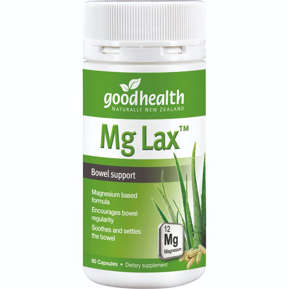 Good Health Mg Lax Capsules 60s - Image 2