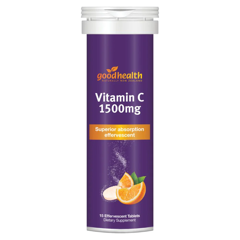 Good Health Vitamin C 1500mg Effervescent Tablets 30s - Image 2