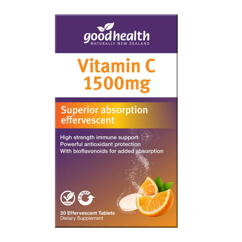 Good Health Vitamin C 1500mg Effervescent Tablets 30s - Image 7