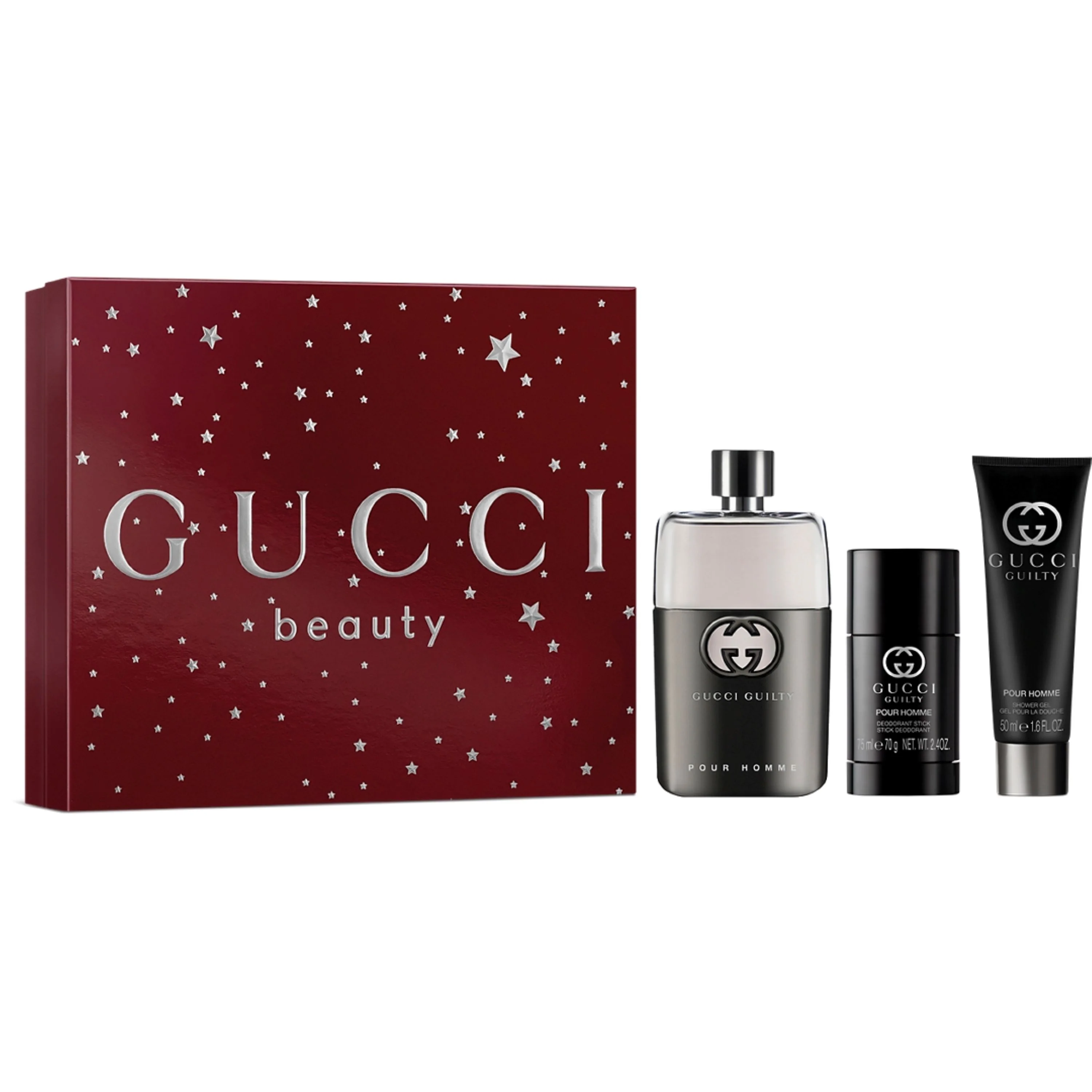 Gucci Guilty Pour Homme EDT 90ml Gift Set 3pcs - Image 2