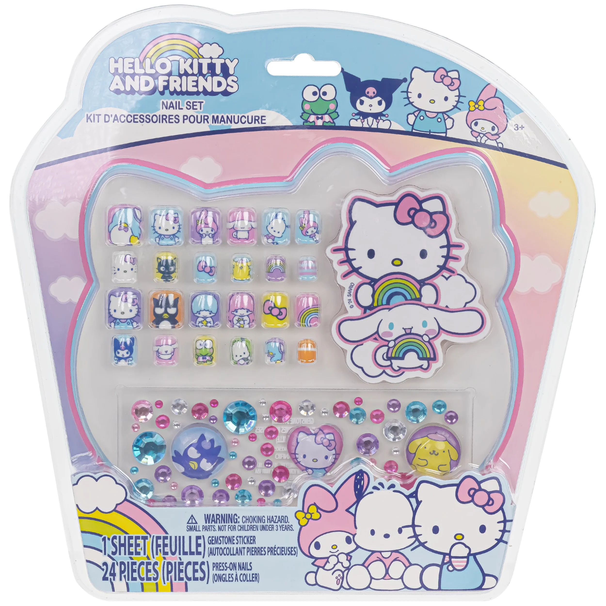 Hello Kitty Nail Art Set 3+