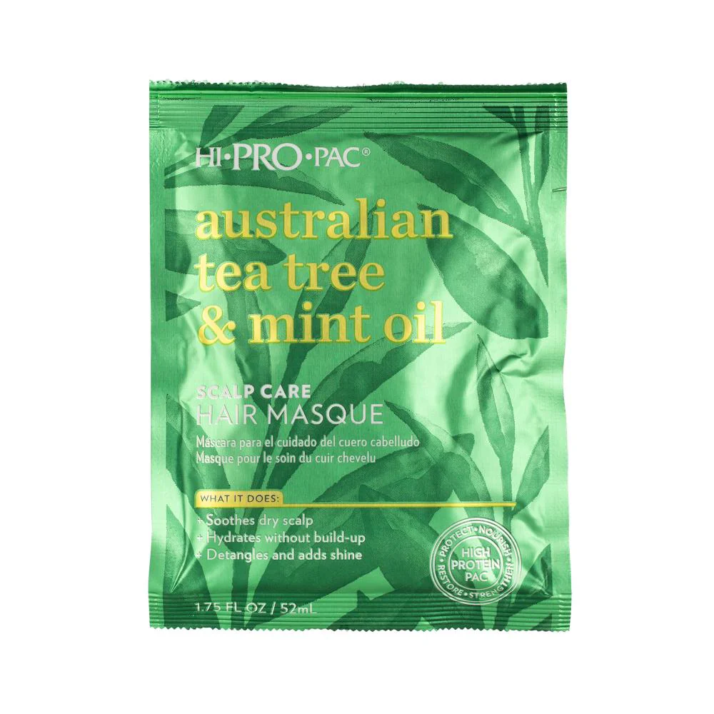 HI PRO PAC Tea Tree & Mint Hair Treatment 52ml - Image 4