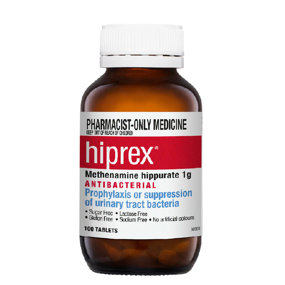 Hiprex 1g Tablets 100s (PHARMACIST ONLY MEDICINE)