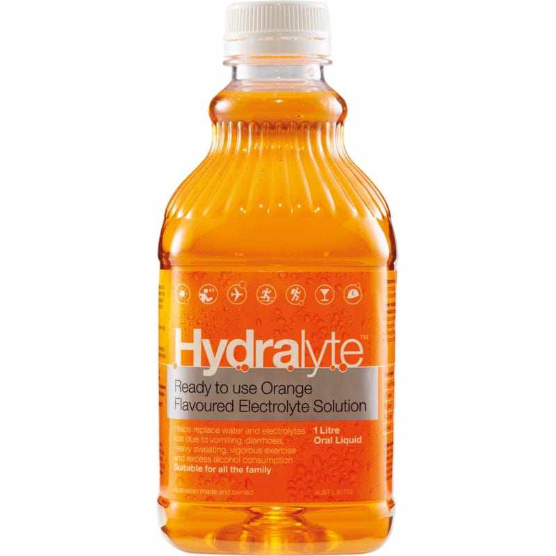 Hydralyte Orange RTD Solution 1L