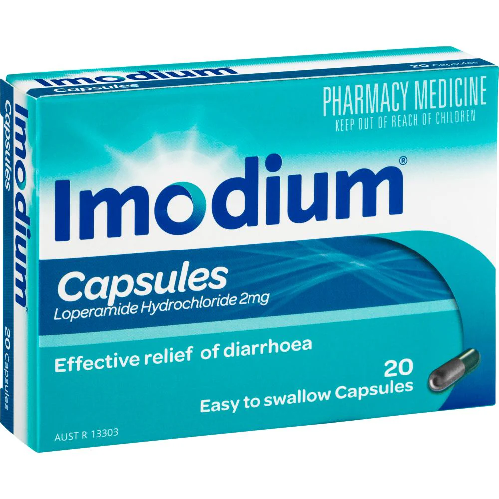 Imodium 2mg Capsules 20s - Image 3