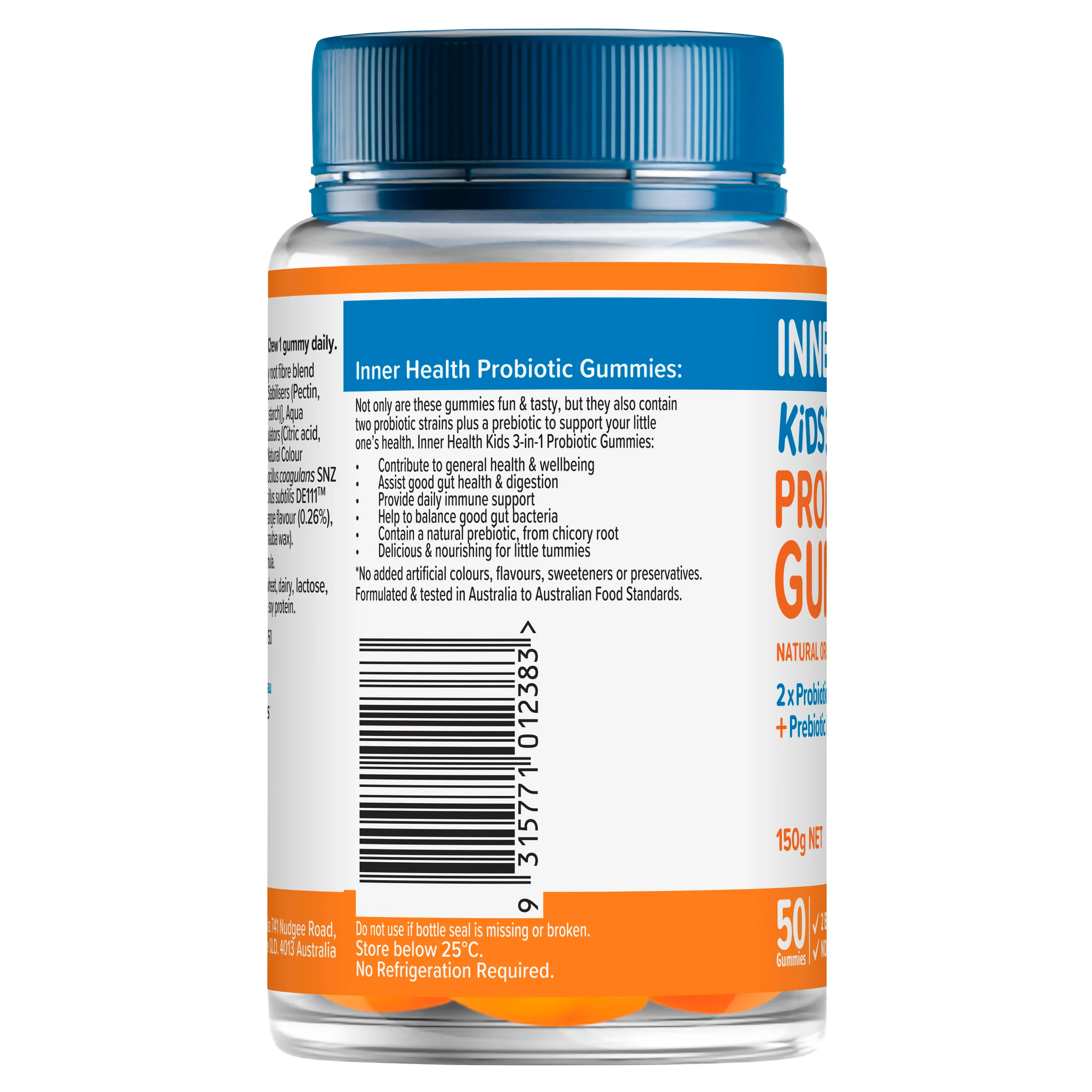 Inner Health Kids 3-in-1 Probiotic Gummies 50s - Image 4