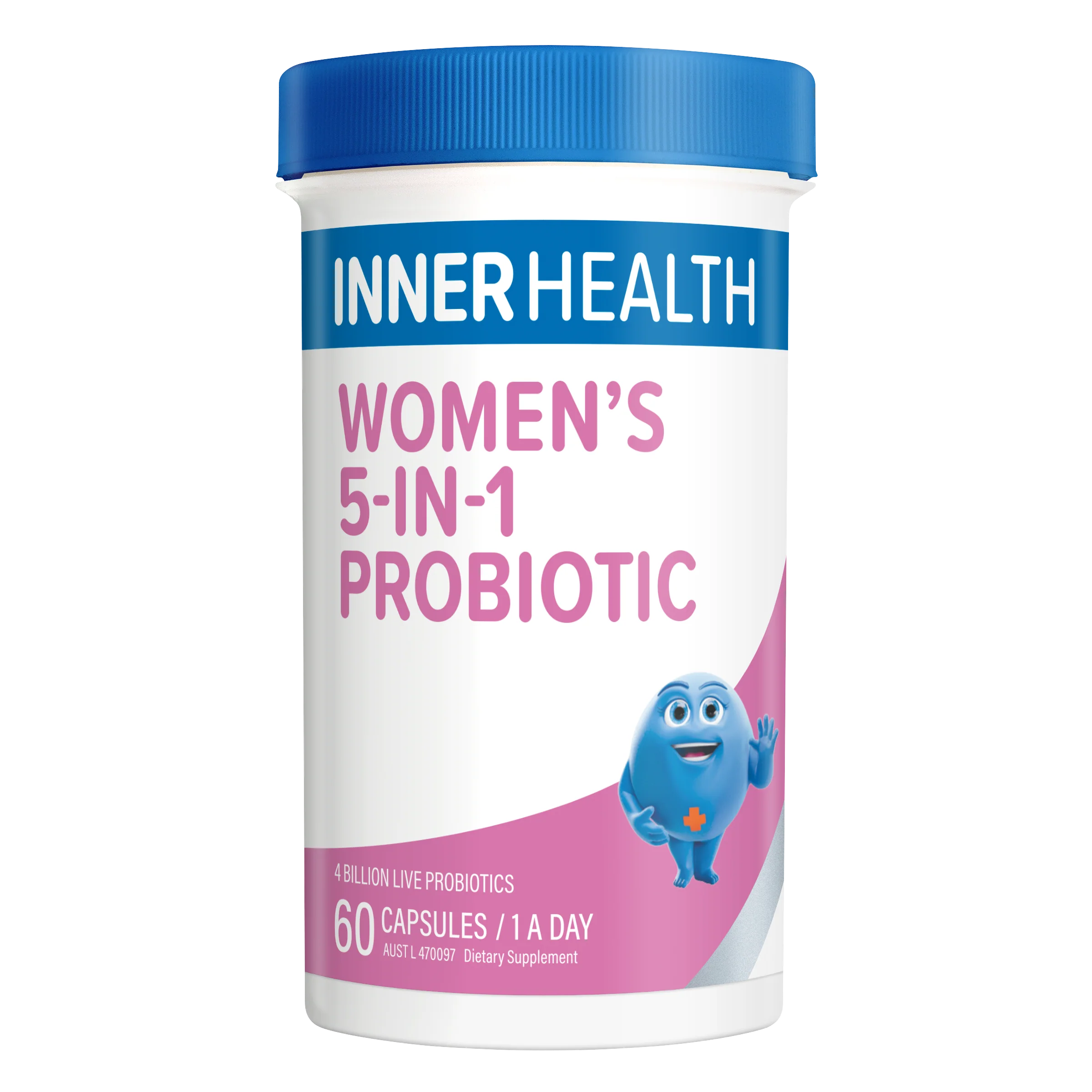 Inner Health Women's 5-in-1 Probiotic Capsules 60s - Image 3