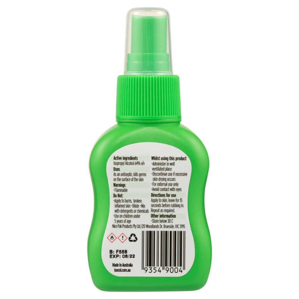 Isocol R/Alc. Antiesptic Spr 75ml - Image 3