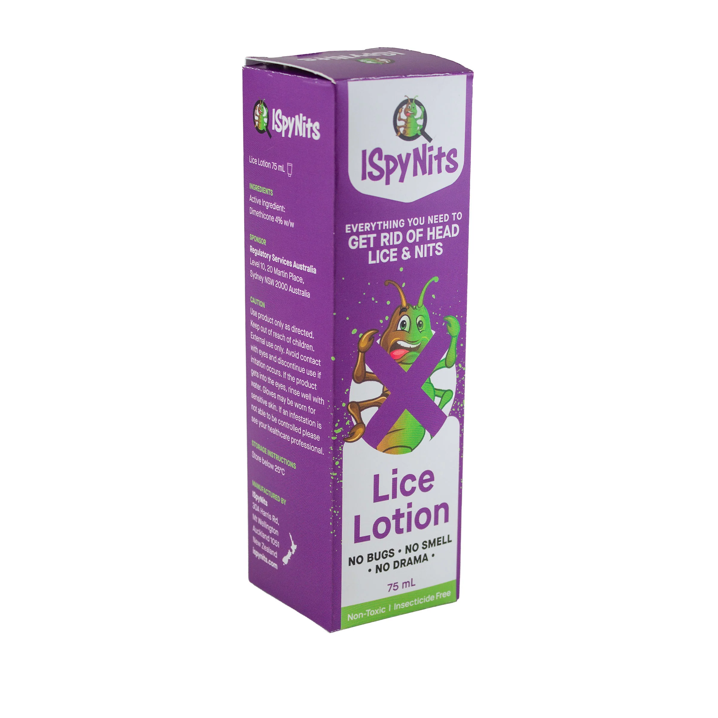 ISpyNits Head Lice Treatment Lotion 75ml - Image 2