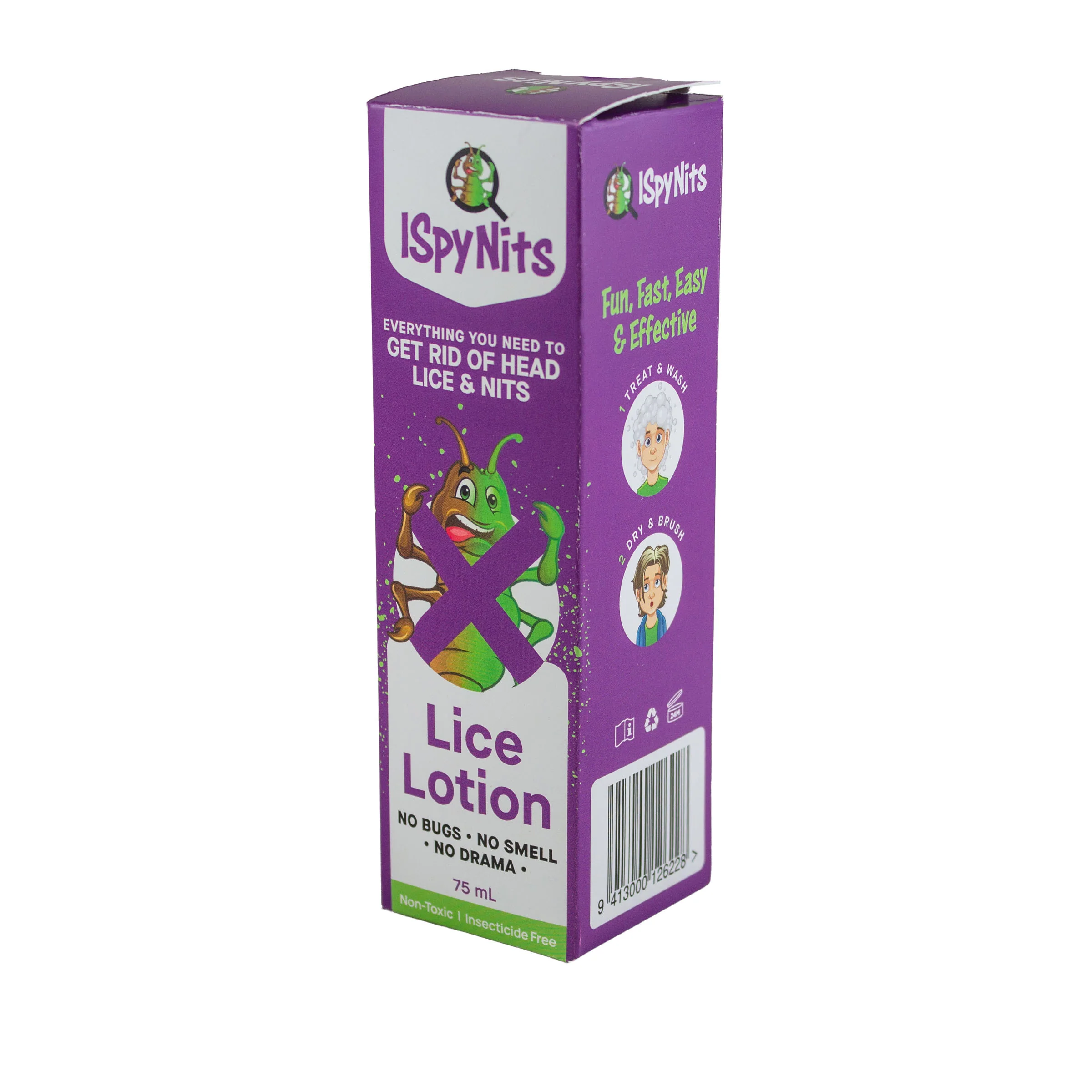 ISpyNits Head Lice Treatment Lotion 75ml - Image 3