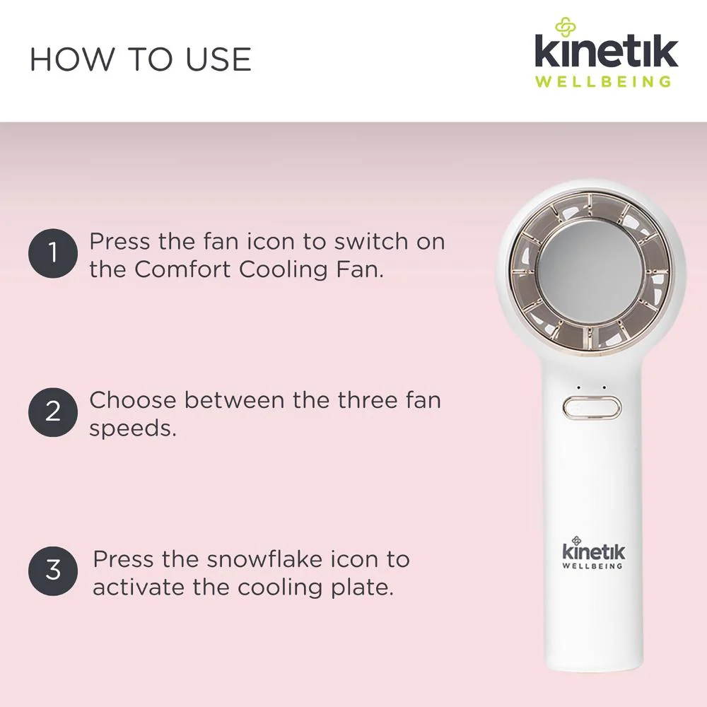 Kinetik Wellbeing Comfort Cooling Fan - Image 5