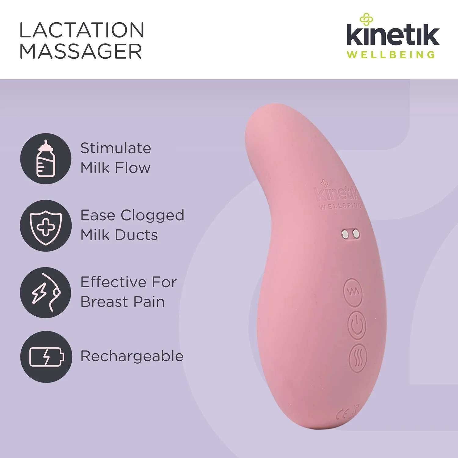 Kinetik Wellbeing Lactation Massager - Image 9