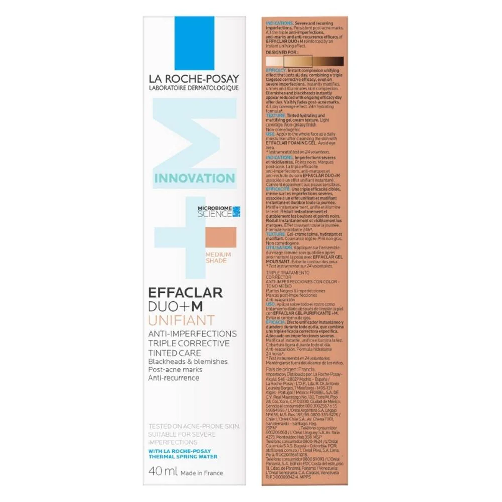 La Roche-Posay Effaclar Duo+M Unifiant Medium 40ml - Image 2