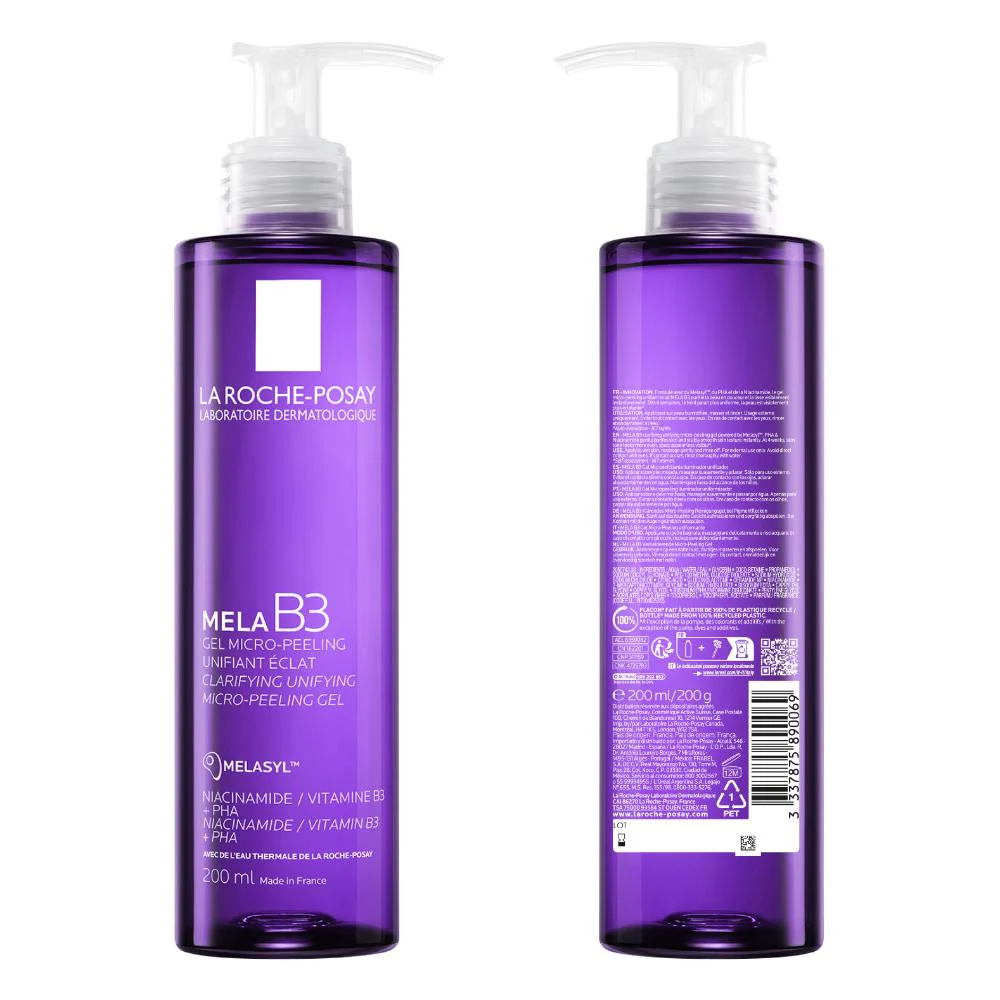 La Roche-Posay Mela B3 Micro-Peeling Gel Cleanser 200ml - Image 2