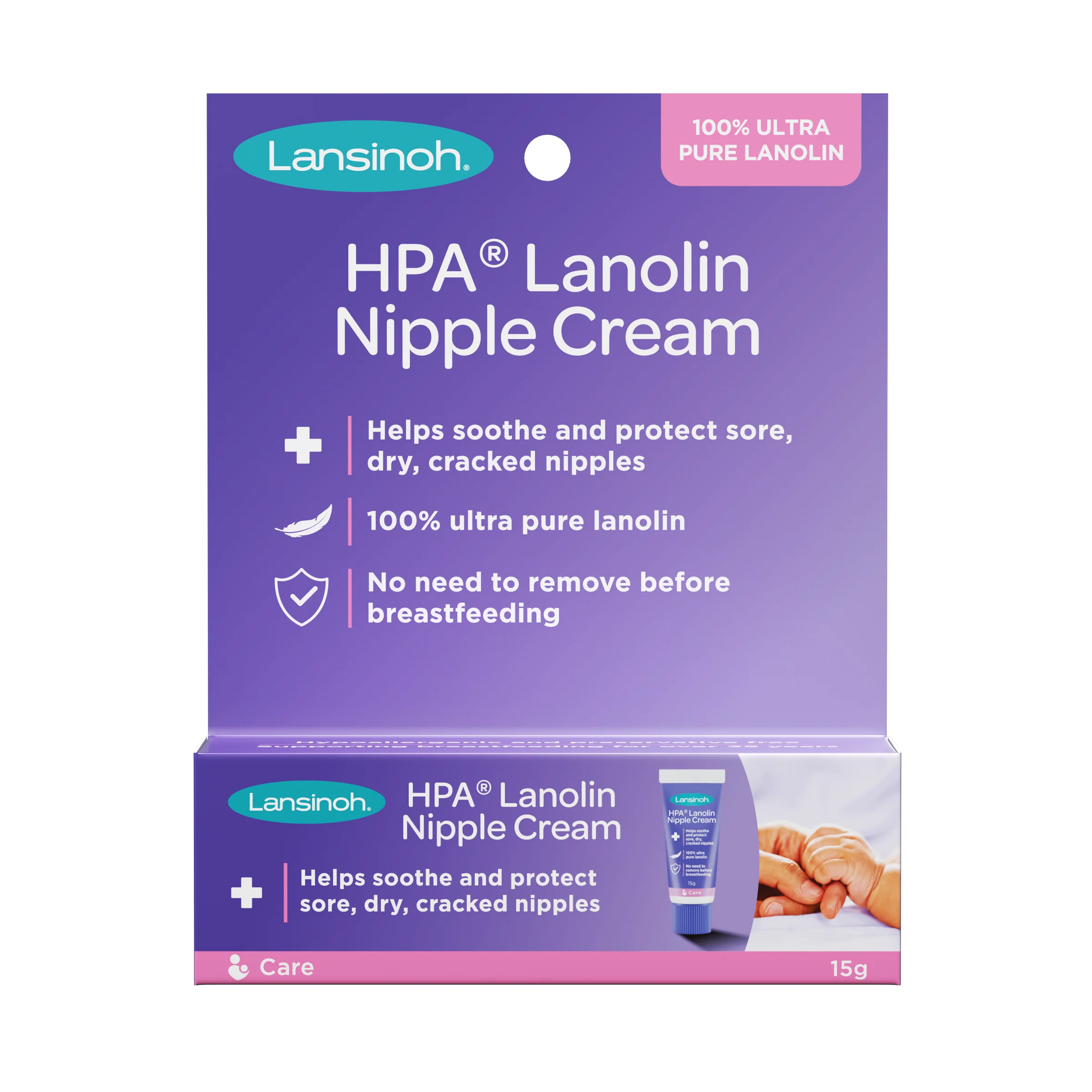 Lansinoh HPA Lanolin Nipple Cream 15g - Image 2