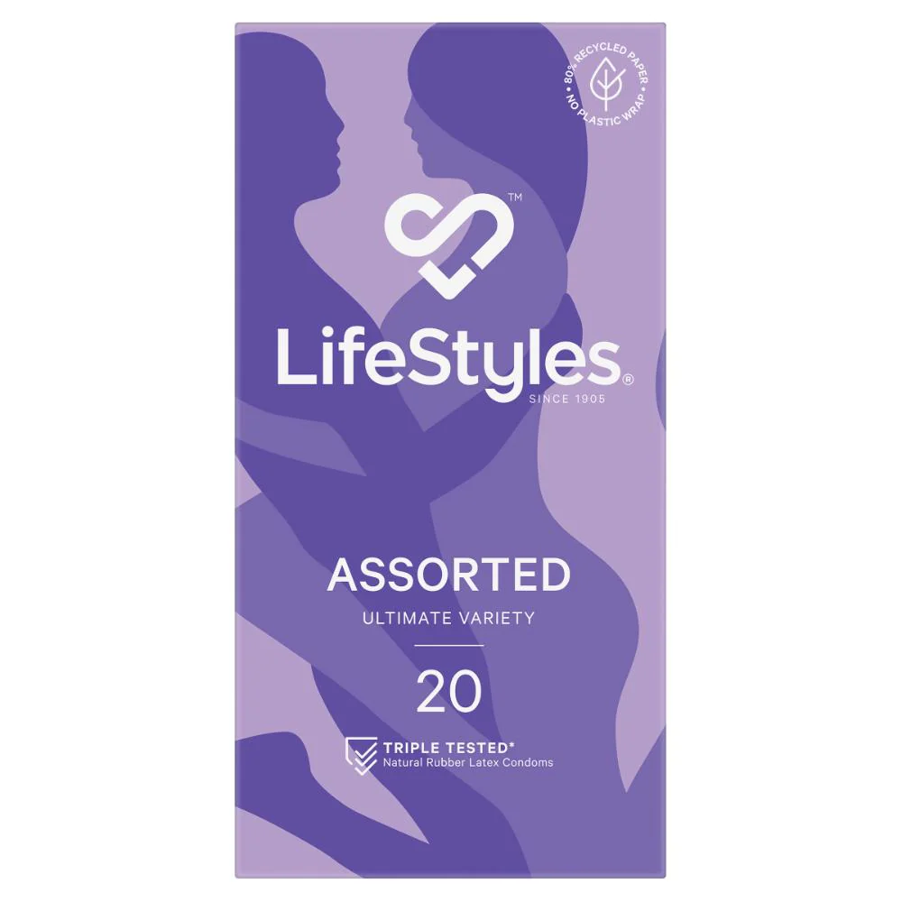 Lifestyles Assorted Condoms 20pk