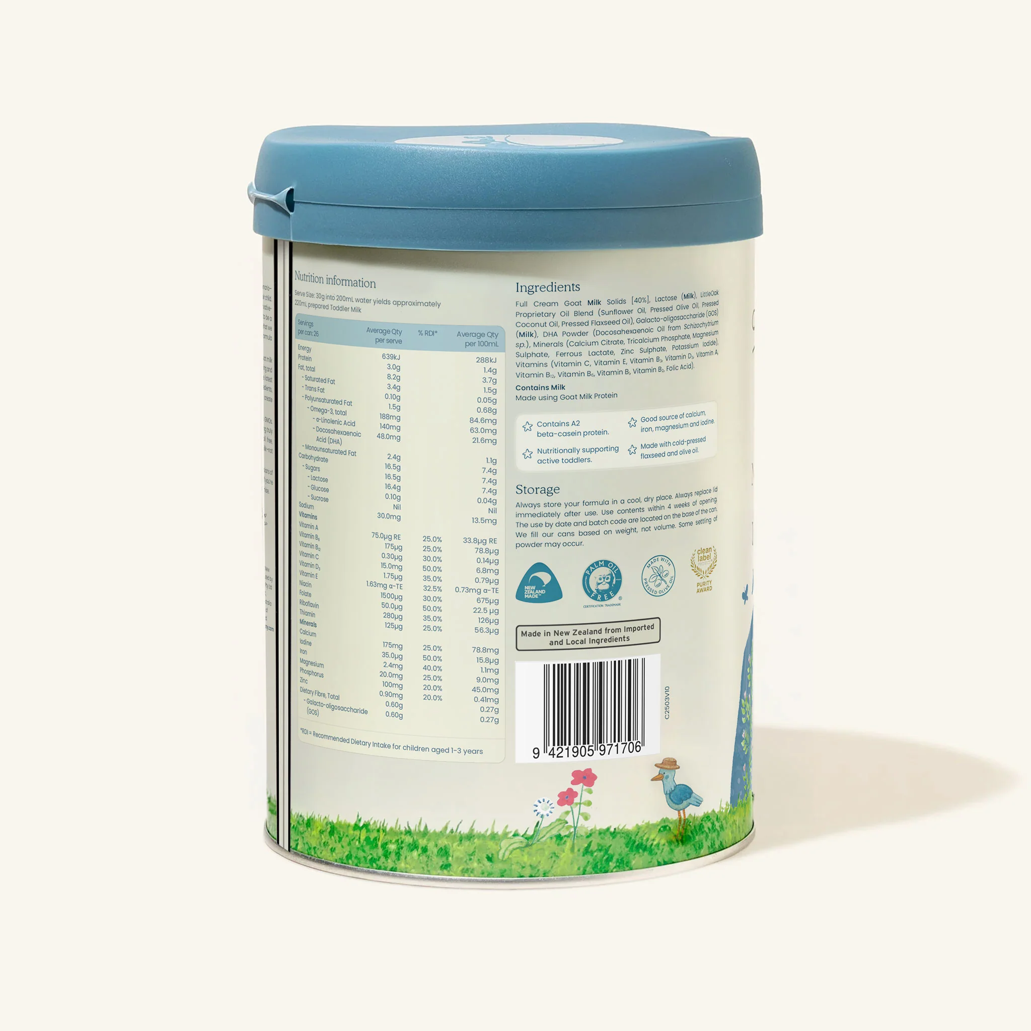 LittleOak Goat Milk Toddler Milk 800g - Image 3
